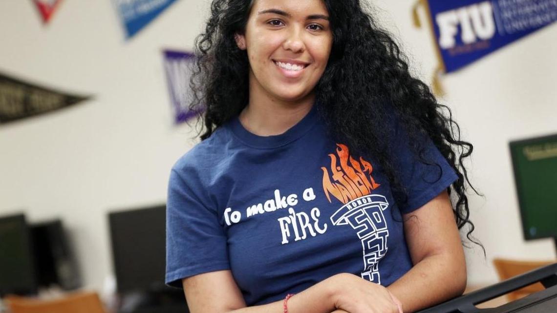 Tuesday, May 30, 2017- Dayme Delagado graduated from Mater Academy and is headed to MIT in the fall.