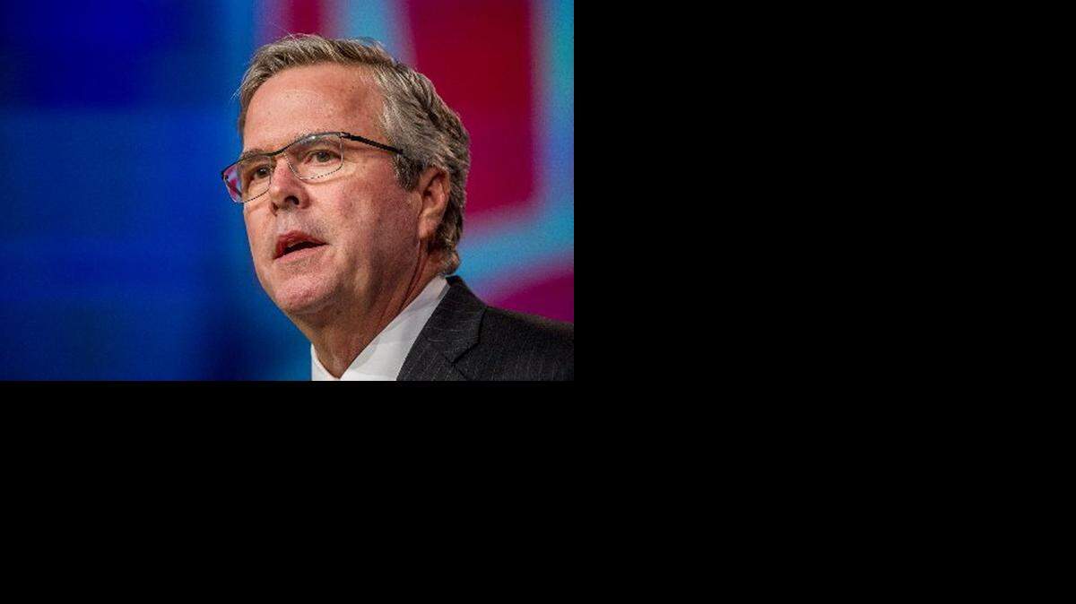 
Former Florida Gov. Jeb Bush speaks at the National Automobile Dealer Association (NADA) conference in San Francisco last month.
