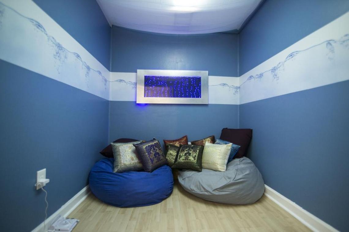 The grand opening of new rooms at Great Heights Academy, a school for special needs students in The Hammocks, happened Thursday, July 13, 2017. Included in the new facilities are eight classrooms, two bathrooms, a therapy room, sensory room, receptionist desk, personal office and activities area.