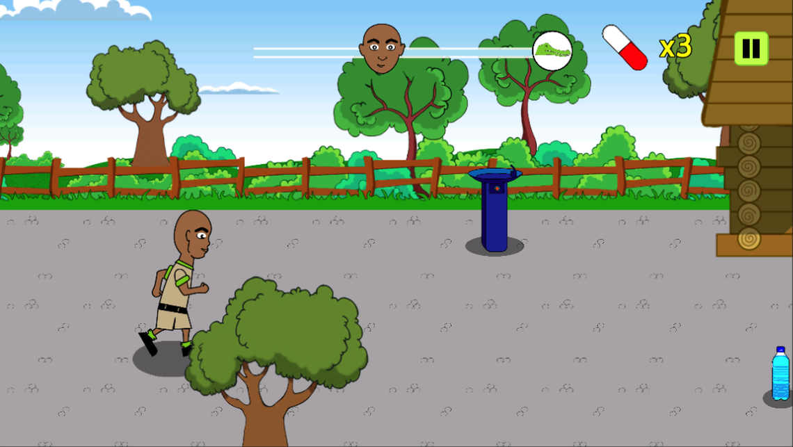 Screenshot of gameplay from “Zoo Rush.”