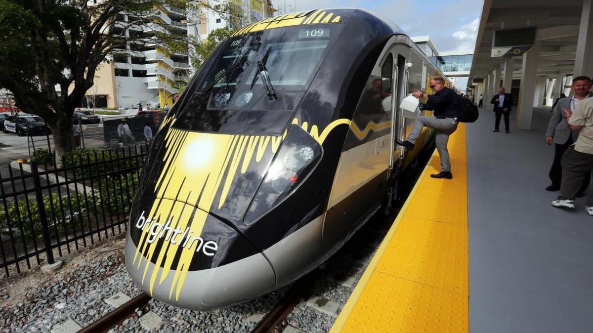 Brightline debuted its intercity railway connecting Fort lauderdale and West Palm Beach in January.