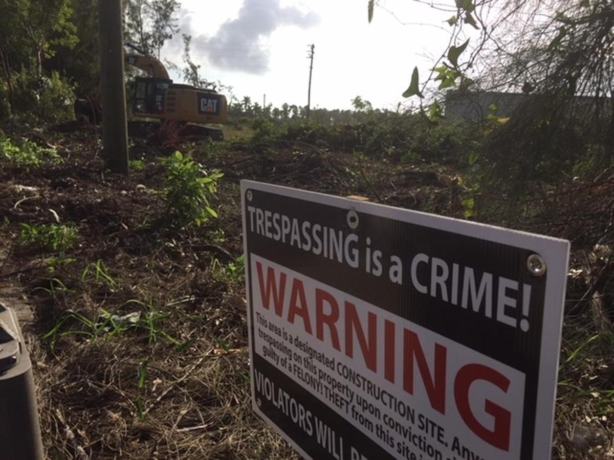 Bulldozers began clearing trees the morning the U.S. Fish and Wildlife Service approved a permit in December.