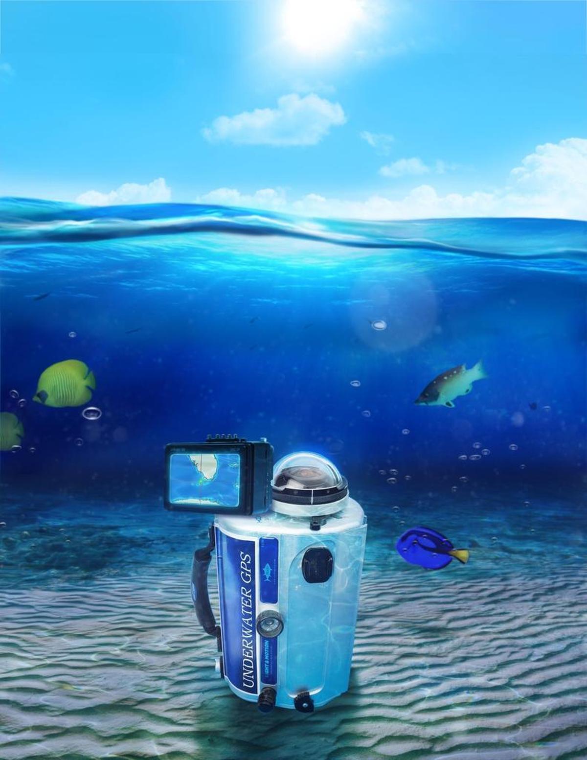 Researchers have developed this underwater camera capable of collecting information about polarized light to build an underwater global positioning system.