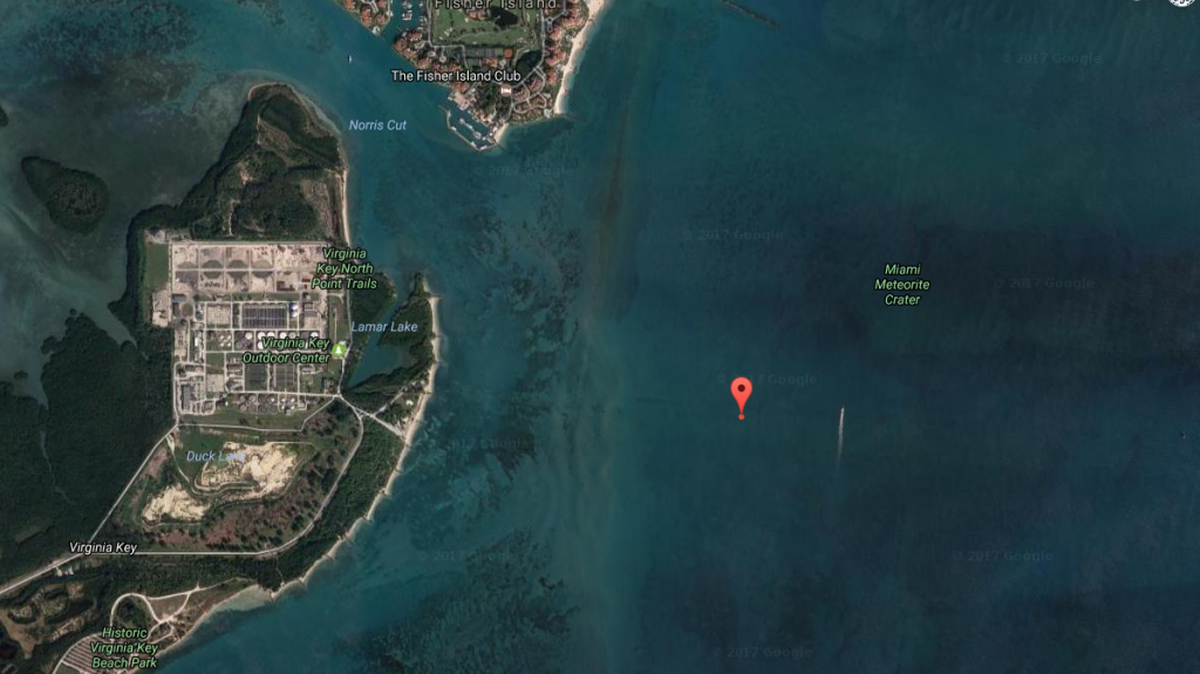 Miami Waterkeeper found a leak in a massive sewage outfall last July less than a mile from Virginia Key.