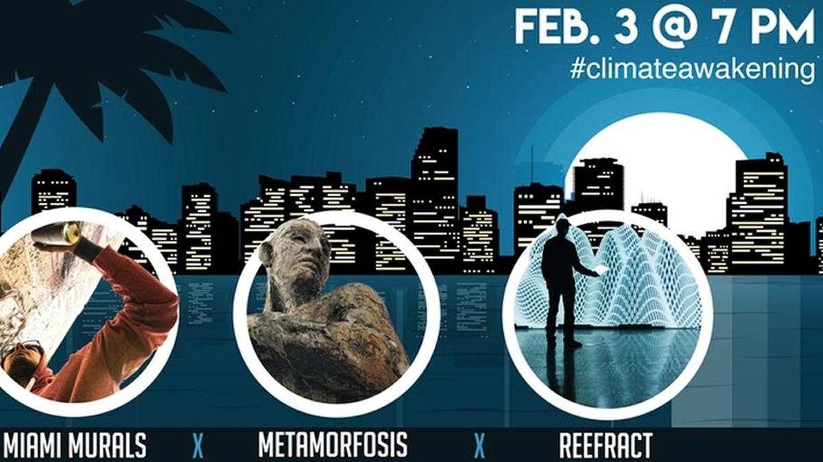 Climate Awakening: Art & Augmented Reality will be held 7 p.m. to midnight Saturday at 1805 N. Miami Ave. It is free and open to the public.