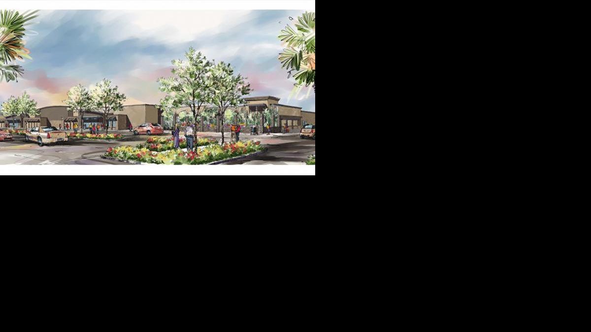 
An architect’s rendering shows a Walmart proposed for an area near Zoo Miami containing endangered pine rocklands. 
