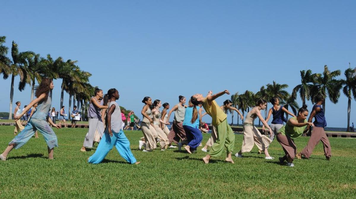 From all over the U.S., National Water Dance participants will perform a series of choreographed movement phrases beginning and ending with the same sequence in, around or next to a body of water.