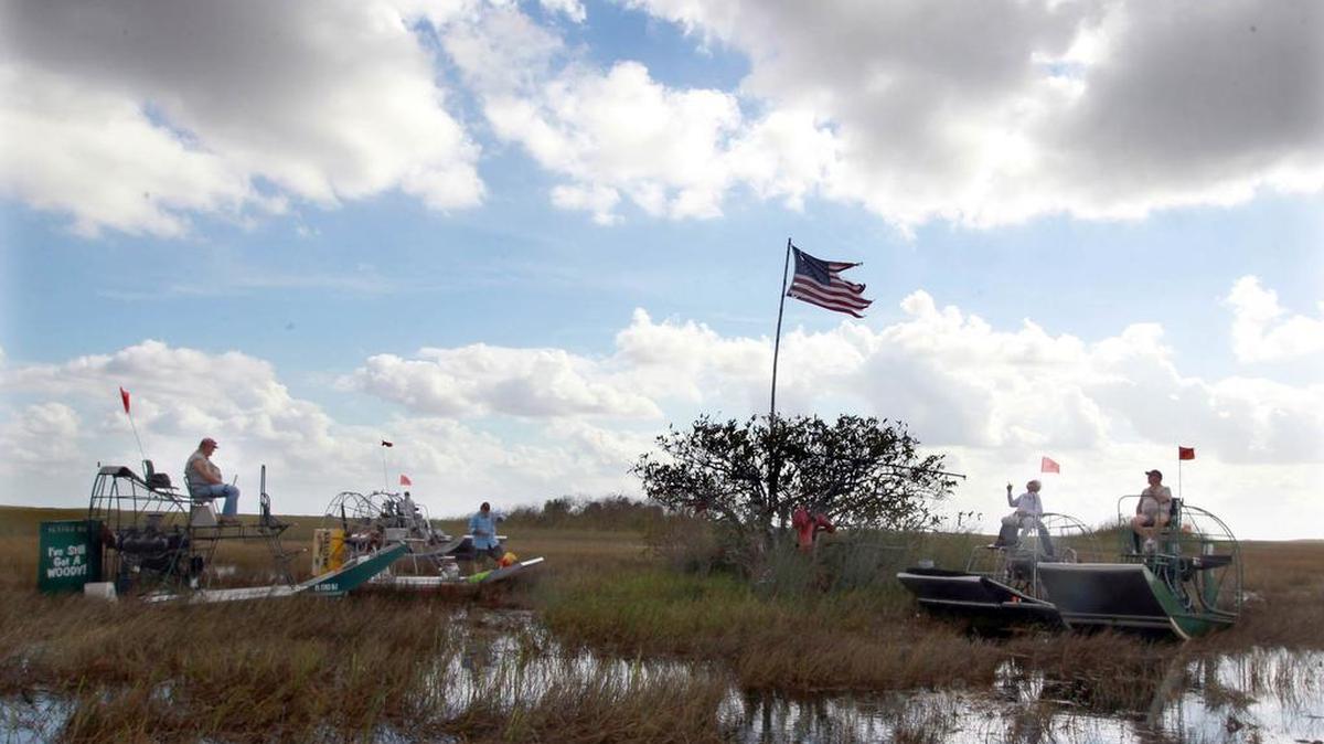 
A new general management plan will phase out private airboat use on 109,000 acres added to the park in 1989 and require commercial operators to come under management of Everglades National Park as concessions. Permits will be given to longtime users but cannot be passed on.
