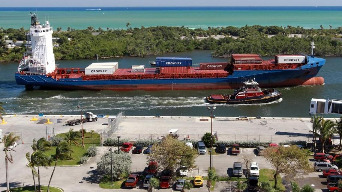 The $374 million Port Everglades dredging has been put on hold while the U.S. Army Corps of Engineers reworks an assessment of potential environmental damage caused by deepening the channel to 50 feet.