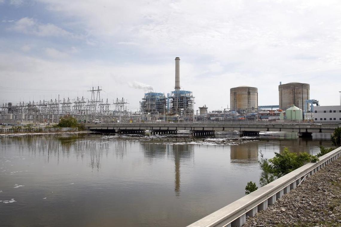 Florida environmental regulators are poised to issue a new pollution permit to cooling canals at Florida Power & Light’s Turkey Point power plant, pictured here in 2016, for the first time in a decade.