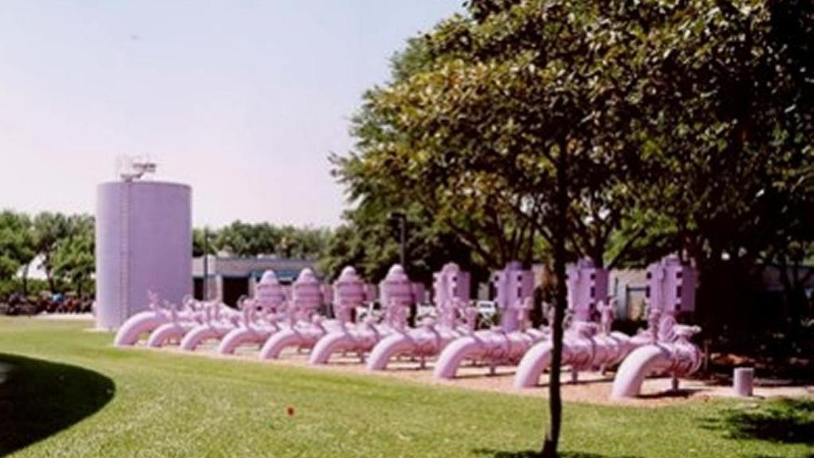 Newer communities installed pipes and treatment facilities, but in older neighborhoods, the cost of ripping up streets and laying pipes can be costly.