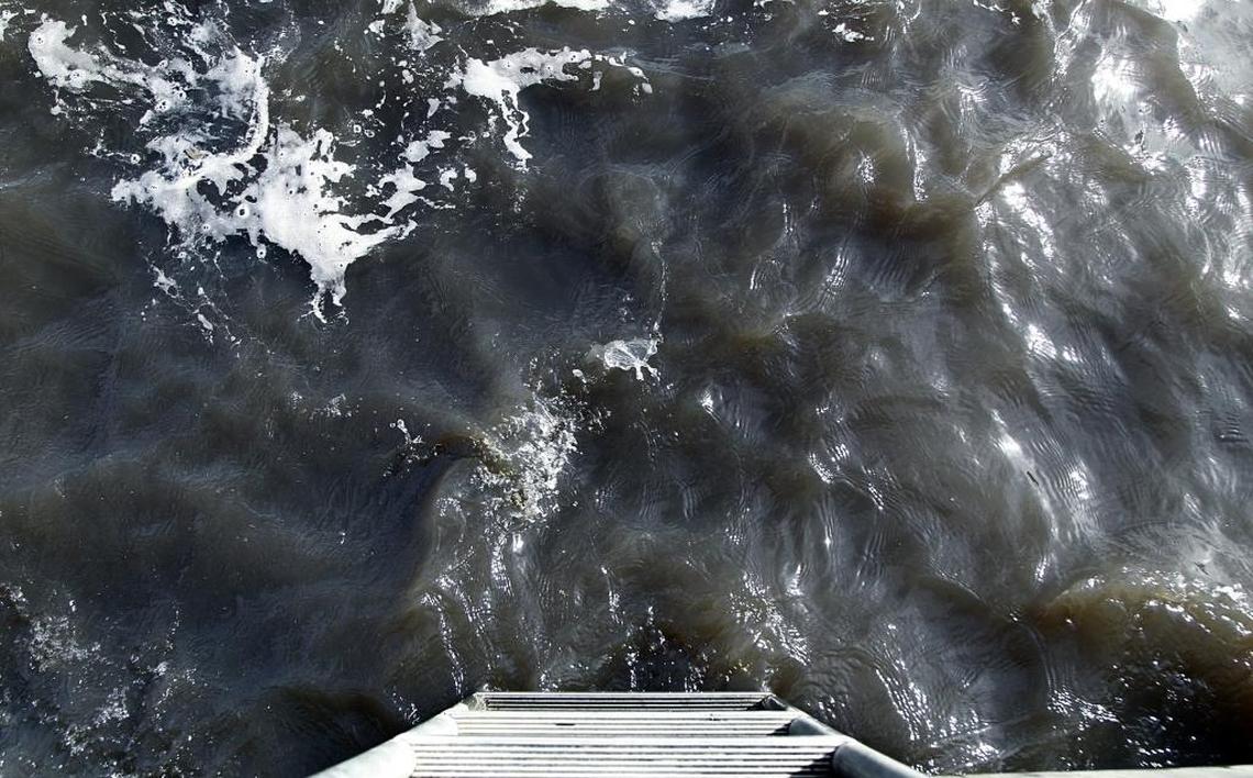 Hurricane Irma spread tropical storm-force winds across Lake Okeechobee for at least 30 hours between Sept 10 and Sept. 11, mixing dirty lake water with sediment at the bottom of the lake polluted from decadees of run-off from neighborhoods, farms and ranches to the north. Scientists are now worried that the turbid water will remain and could damage plants and animals along the lake’s fringes.