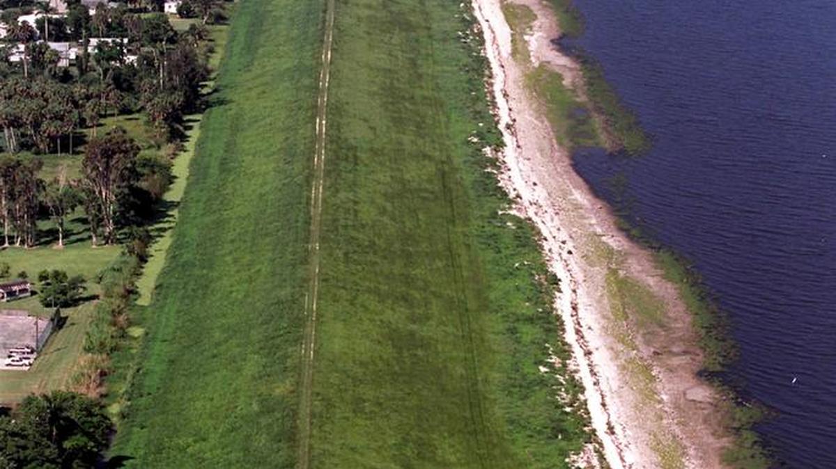 Rising lake levels have increased concerns about Lake Okeechobee’s aging dike. Inspectors with the U.S. Army Corps of Engineers surveyed the full 143-mile long dike on Monday and will conduct weekly inspections between Port Mayaca and Moore Haven until levels subside.