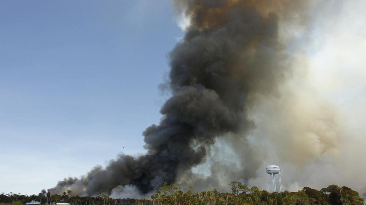 Last week, firefighters battled a blaze in Hernando County. On Tuesday, Gov. Rick Scott declared a state of emergency in response to wildfires across the state.