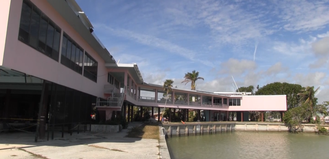 The Flamingo Visitor’s Center was already in disrepair when Hurricane Irma caused more damage in September.