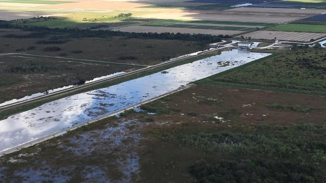 A pump station built by the U.S. Army Corps of Engineers near Everglades National Park will be taken over by the South Florida Water Management District to provide more water to wilted marshes.