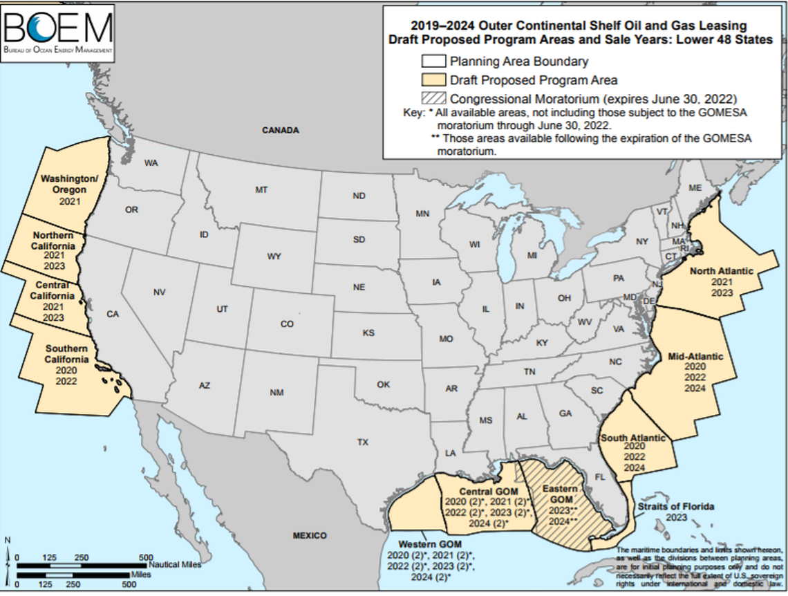 Interior Secretary Ryan Zinke said that the state would be ‘off the table’ for offshore drilling leases after Gov. Rick Scott raised concerns.