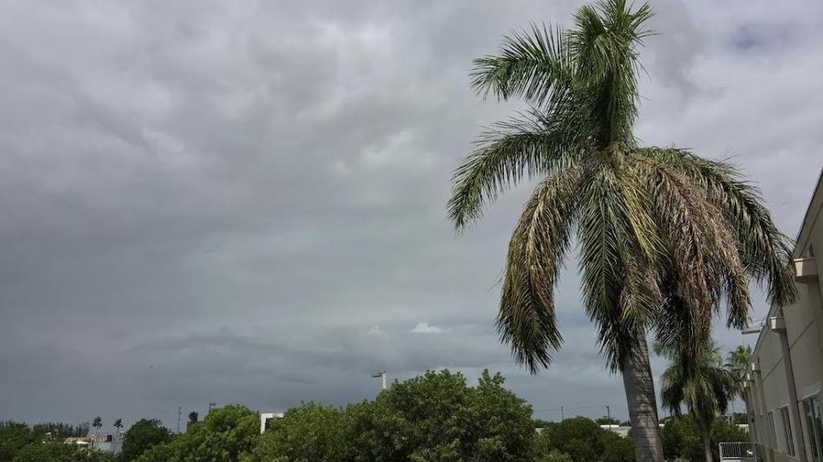 That cooler nip in the air to the mid-70s is partly the result of Hurricane Matthew. Drier air has moved in to Miami-Dade and Broward, with temperatures expected in the 70s and 80s through the weekend. Though some dark clouds dot the sky in this scene from Doral’s Miami Herald office, the rain chance is 20 percent Tuesday.