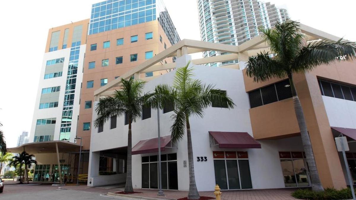 Immigration court in downtown Miami