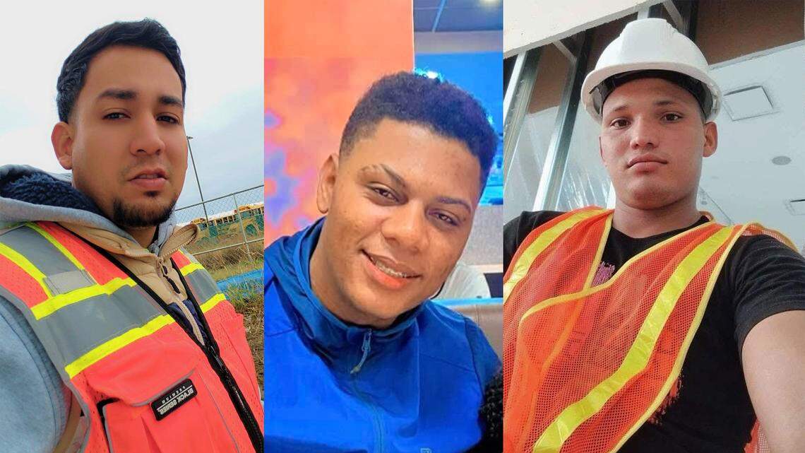 Aguilera, Vargas and Yamarte's families