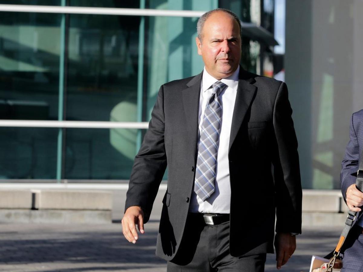 In this Feb. 1, 2017, file photo, sports agent Bart Hernandez leaves federal court in Miami. Hernandez and trainer Julio Estrada both got prison time for smuggling Cuban players into the U.S.