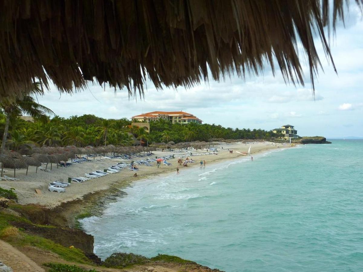 The main beach at Varadero, in northern Cuba, in January 2013.