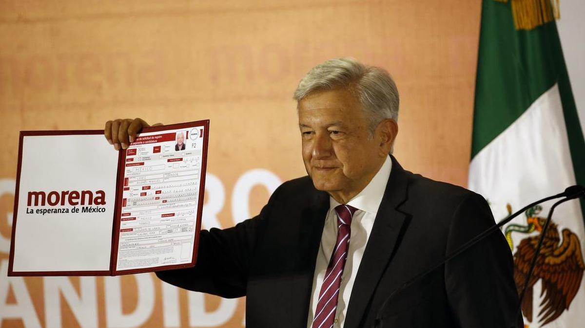 leftist candidate Andrés Manuel López Obrador is leading in the polls for the July 1 presidential vote.