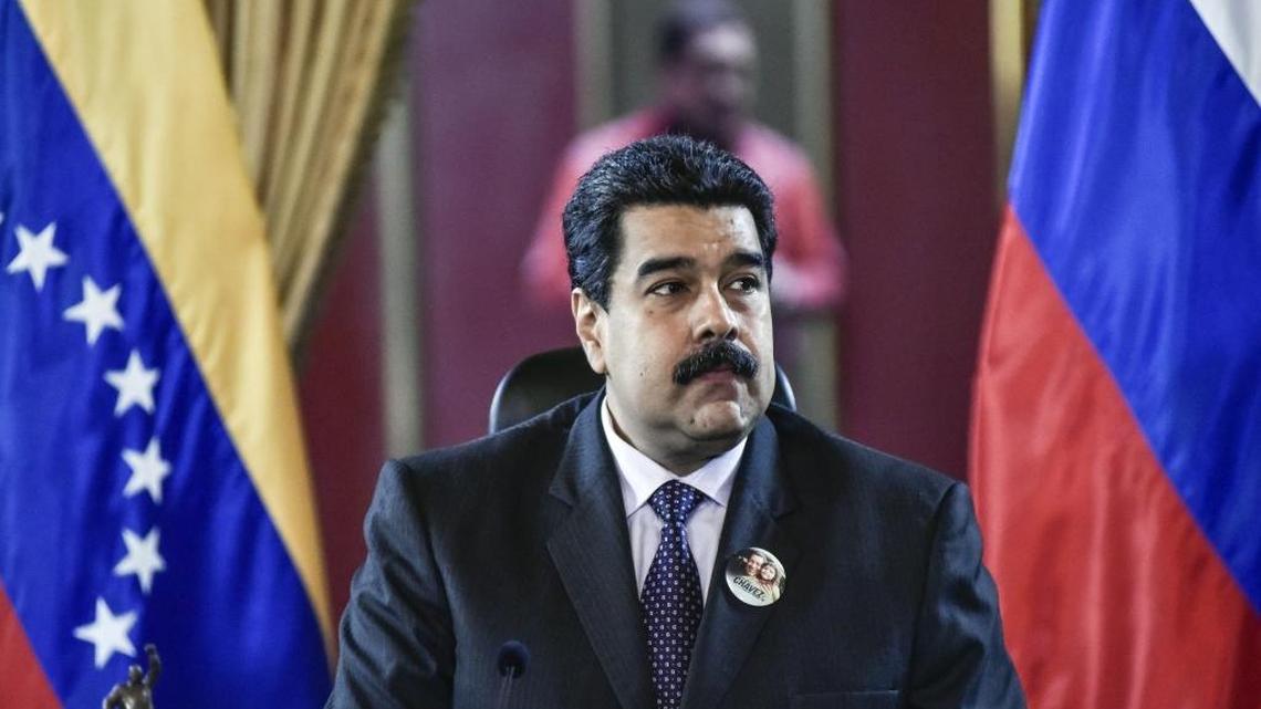 Nicolas Maduro, president of Venezuela, in Caracas, Venezuela, on July 28, 2016.