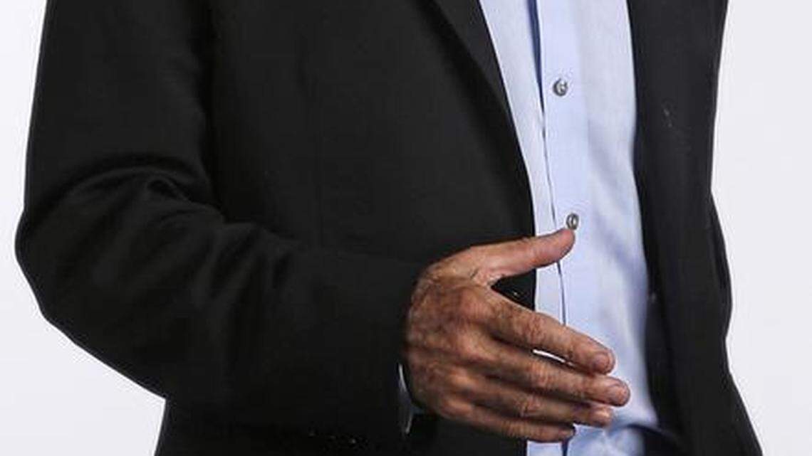 Andres Oppenheimer in the Miami Herald Photo Studio in Doral on Thursday, July 23, 2015.