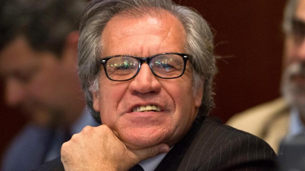 In this June 23, 2016, photo, Luis Almagro, Secretary General of the Organization of American States, listens during a session of the OAS in Washington. Almagro wants regional governments to suspend Venezuela from the Washington-based group unless general elections are held soon to break a political impasse that he said is destroying the country's democracy.
