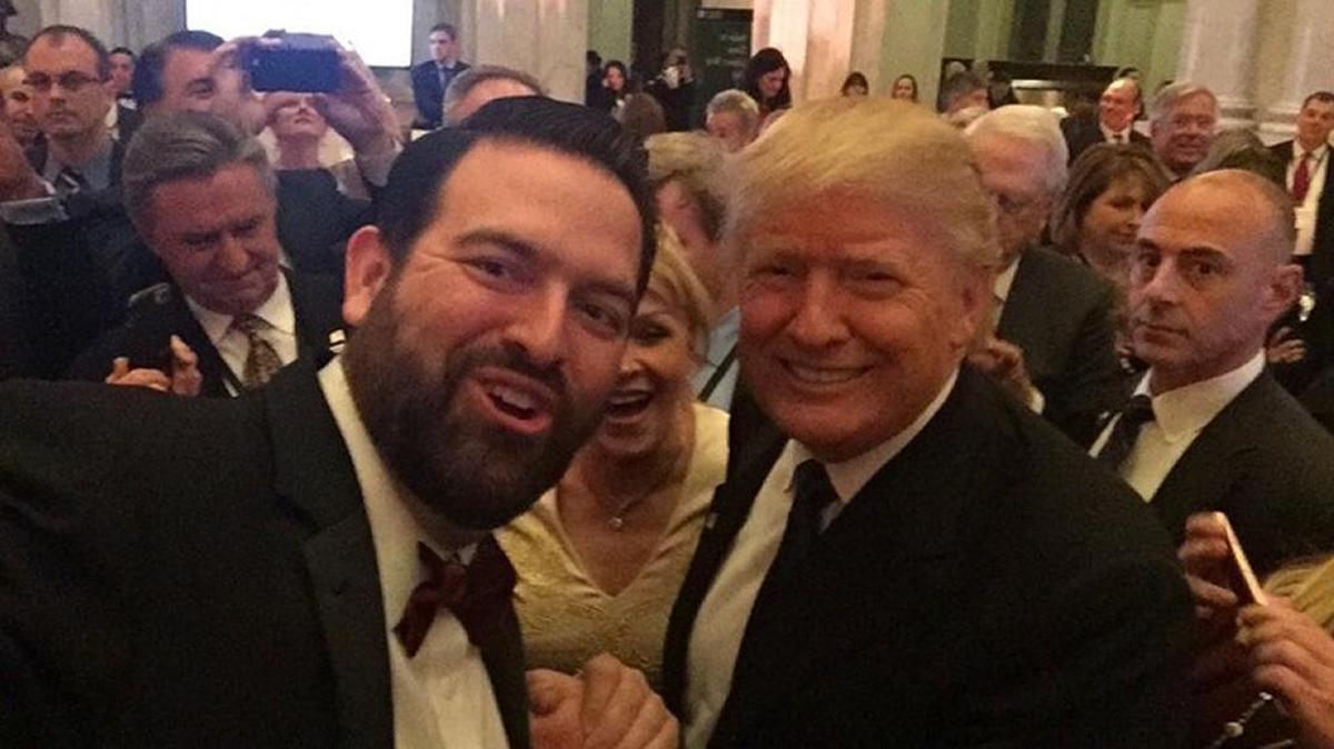 Former Rep. Jose Felix Diaz of Miami deleted from his Twitter account this giddy celebratory photo of him with President Trump at an inaugural party. Still, he lost his Florida Senate bid.
