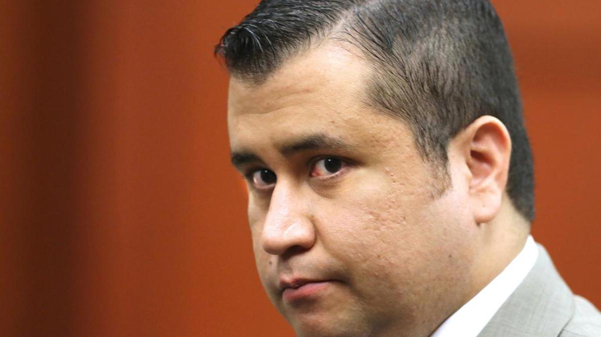 In this July 9, 2013, file photo, George Zimmerman leaves the courtroom for a lunch break his trial in Sanford.