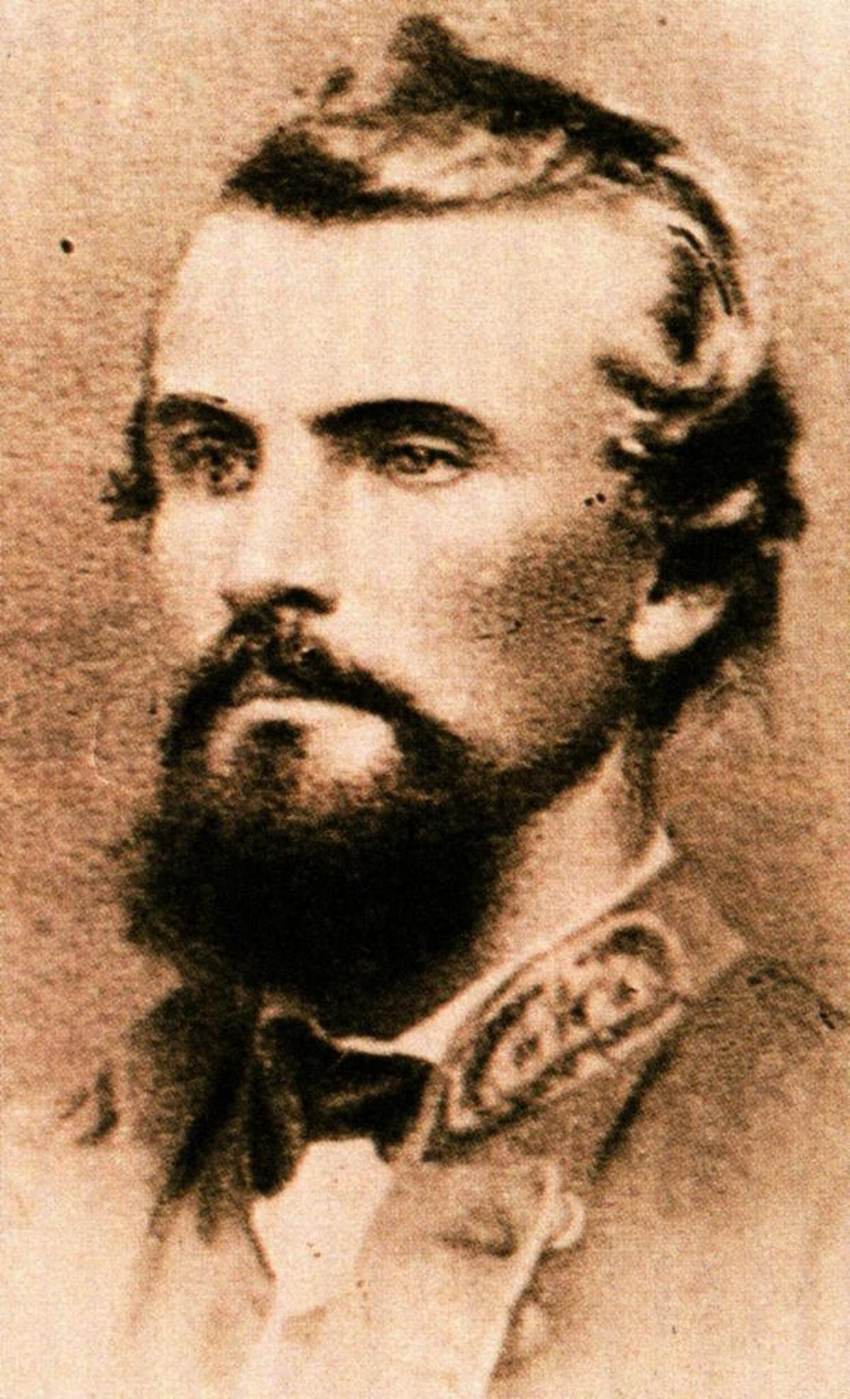 Confederate Gen. Nathan Bedford Forrest, after whom a street is named in Hollywood. He is controversial because of his role in the founding of the Ku Klux Klan after the Civil War.
