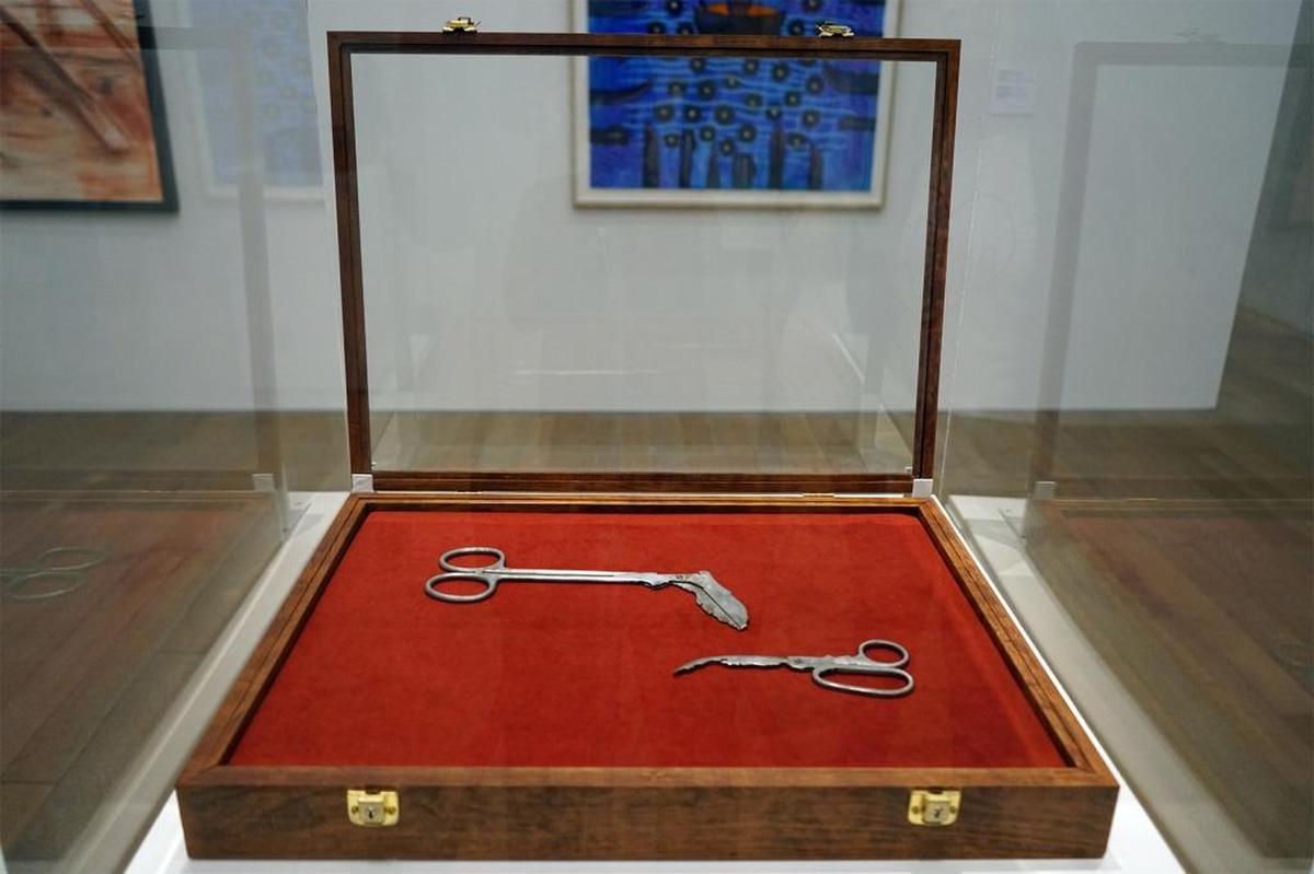 “Apertura,” by Yoan Capote, is part of the collection at the Perez Art Museum Miami.