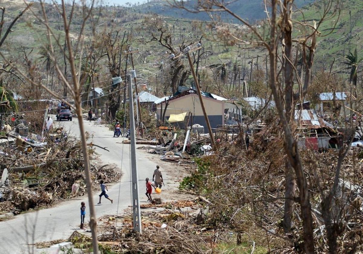 In the post-Hurricane Matthew devastation in 2016, Haiti’s problems distributing supplies led to outbreaks of violence.