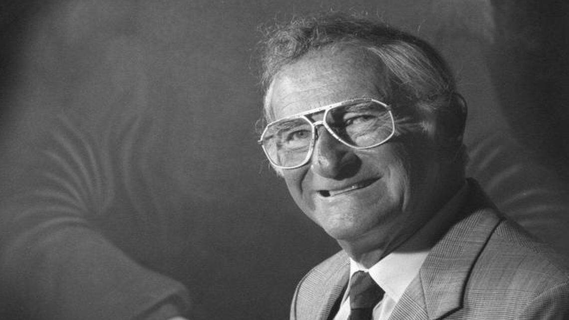 Sanford Ziff, founder of Sunglass Hut, in an April 1994 photo. Ziff created Sunglass Hut of America at Dadeland Mall in 1971. The company’s success led him to become one of South Florida’s top philanthropists.