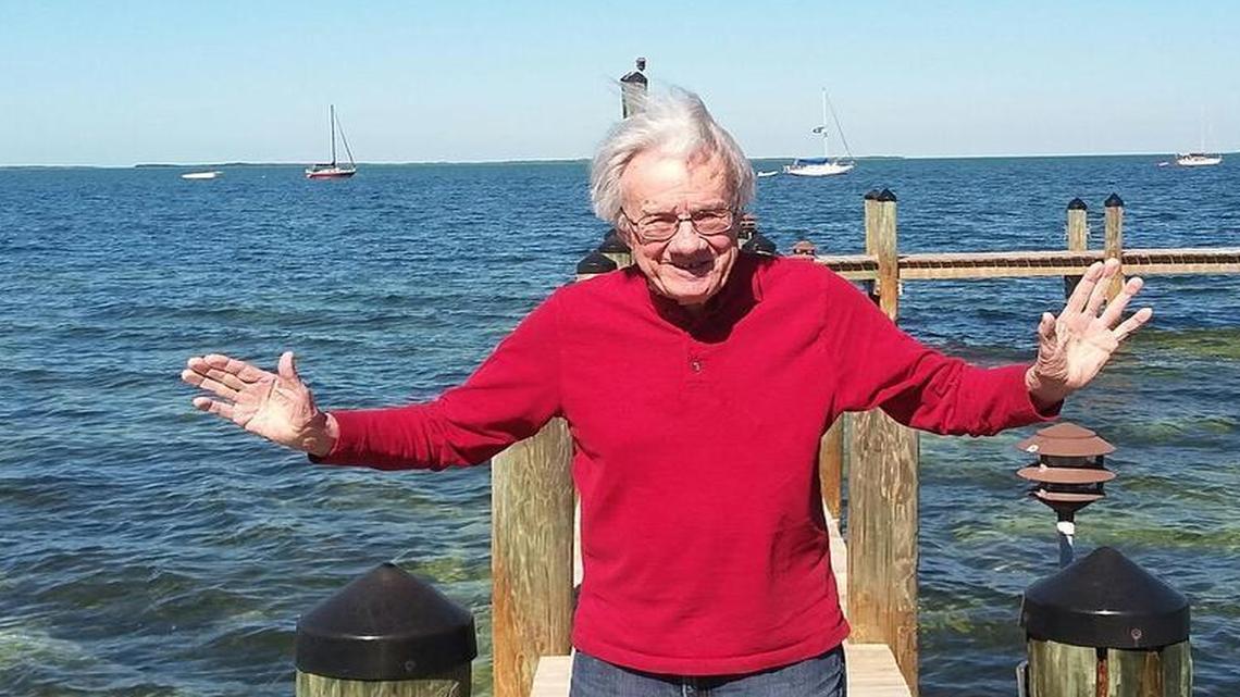 Longtime Miami resident Raymond Baur II died Aug. 31, 2016. He is pictured in Islamorada, where he owned and operated the Chesapeake restaurant for many years