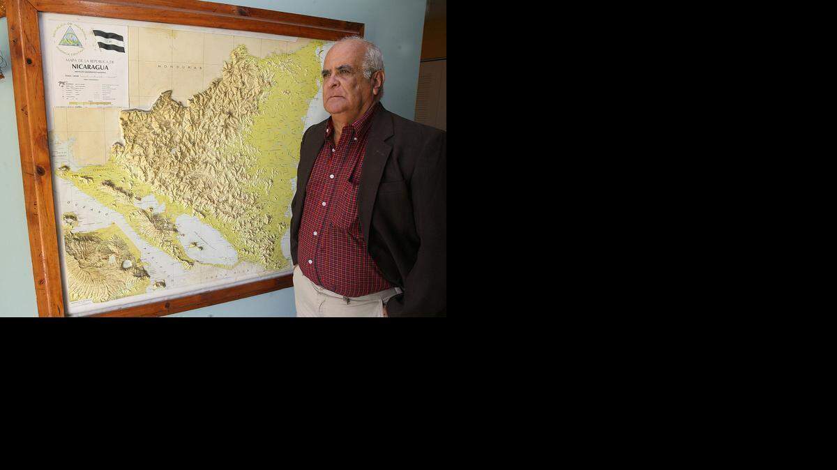 
COMMUNITY ACTIVIST: Cristobal Mendoza, president of Comite de Nicaraguenses Pobres en el Exilio (CONIPOE) — or Nicaraguan Committee in Exile. He is pictured on June 23, 2008. 
