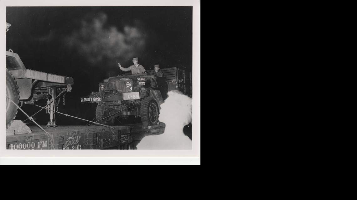 
SOUTH FLORIDA READIES: In this Oct. 23, 1962 file photo preparations in South Florida were underway for a blockade during the Cuban Missile Crisis. Miami News reporter Harold Hendrix broke the news.
