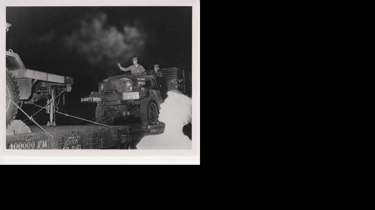 
SOUTH FLORIDA READIES: In this Oct. 23, 1962 file photo preparations in South Florida were underway for a blockade during the Cuban Missile Crisis. Miami News reporter Harold Hendrix broke the news.
