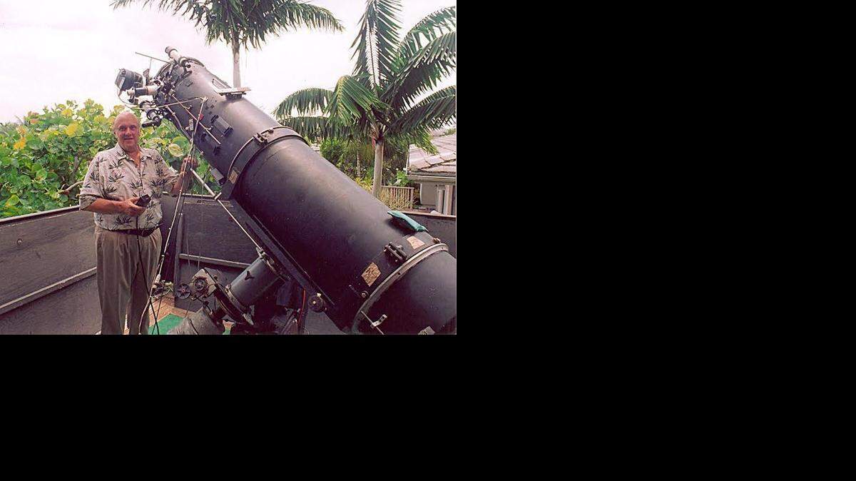 
ASTRONOMER: Donald C. Parker, a Miami anesthesiologist, was a noted amateur astronomer whose 20,000-plus images of planets, especially Mars and Jupiter, earned him numerous accolades from NASA and other scientific organizations.
