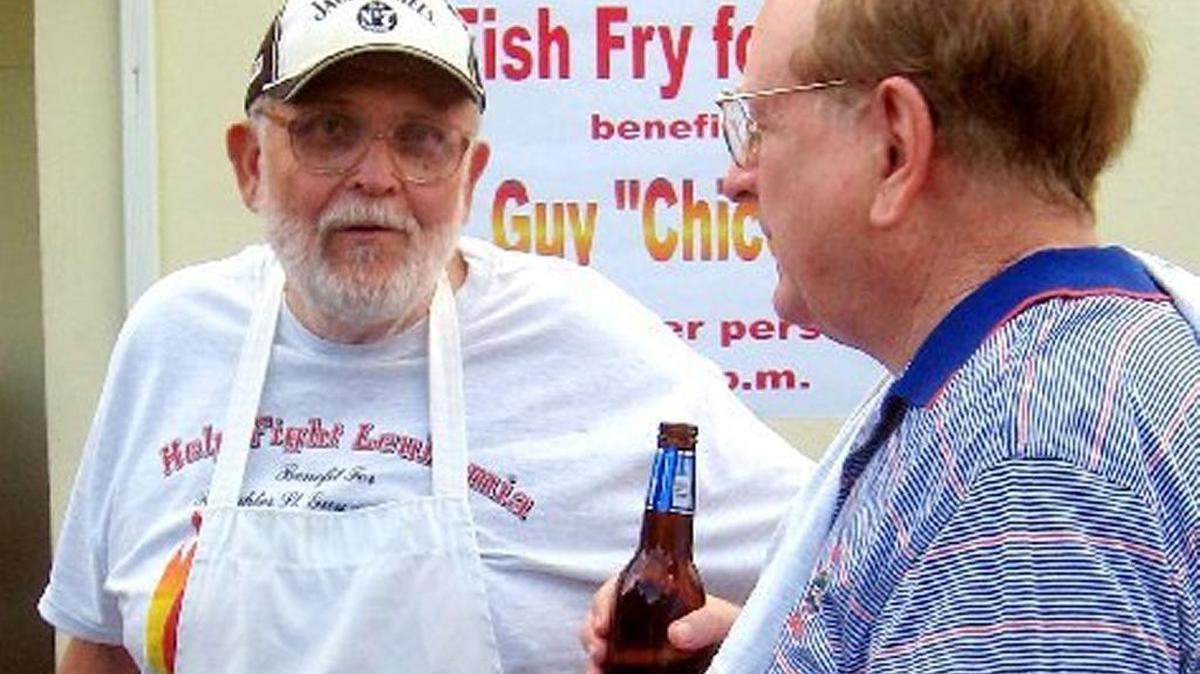 Guy Roper, a Hollywood commissioner, took over operation of Stratford’s Bar & Restaurant, a Hollywood institution since his grandfather opened the bar in 1938. With him in 2007 is longtime friend, Richard Flury of Hollywood, right.