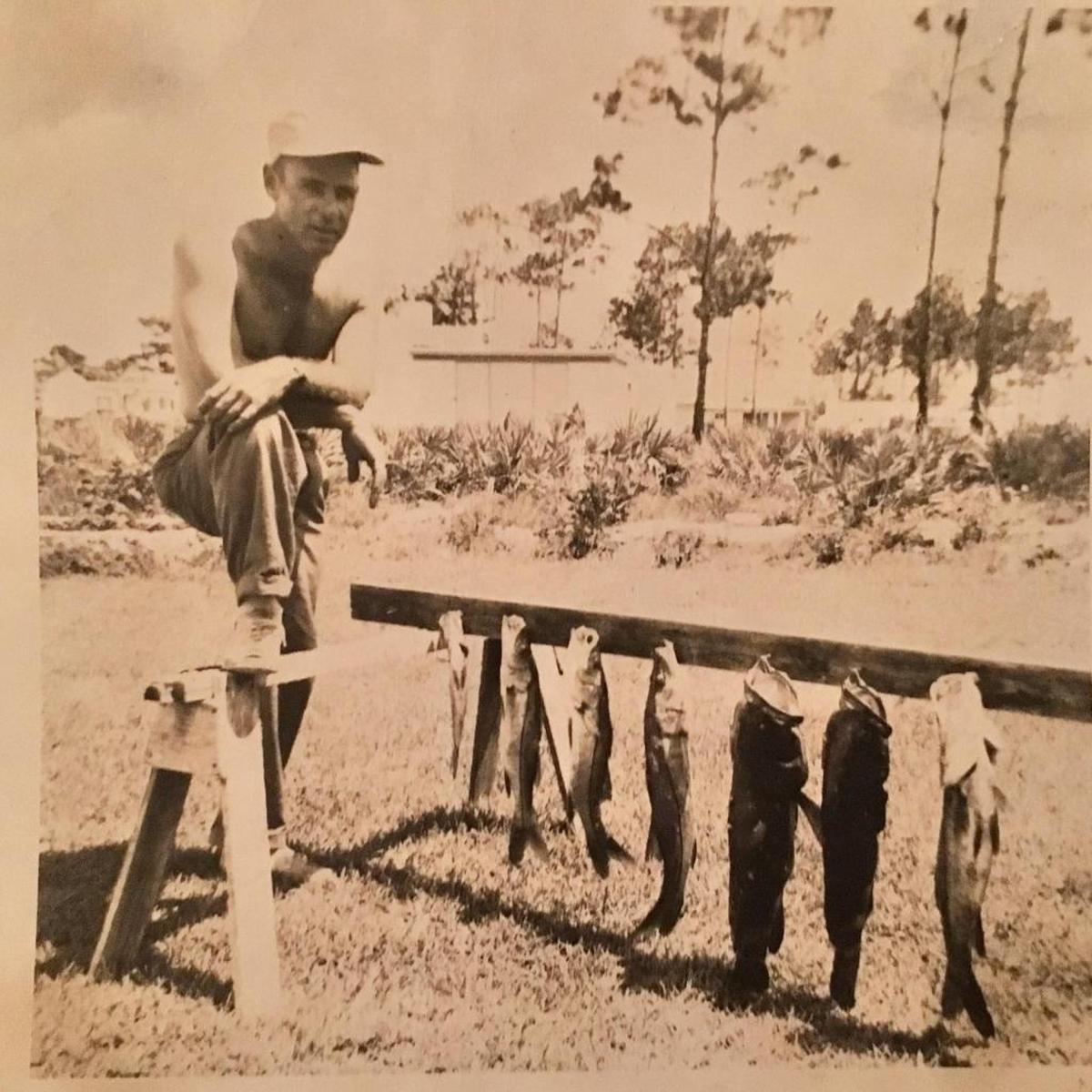 Fishing for snook, in the Everglades, Keys and Miami, was one of Clyde Roach’s favorite activies, said his daughter Marilyn Allen.