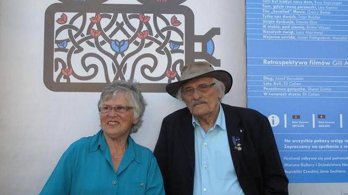 HUSBAND AND WIFE: Ada and Samuel Willenberg married after World War II and live in Tel Aviv.