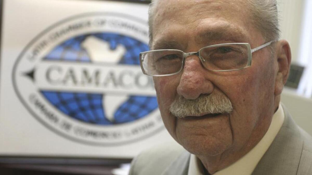 William Alexander was president of the Latin Chamber of Commerce (CAMACOL) from 2002 to 2010. He is seen here in a May 2007 file photo.