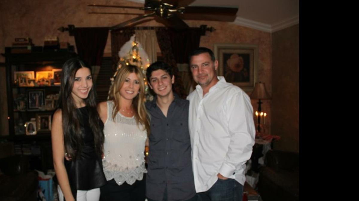 
FAMILY MAN: Jose “Pepe” Rey, right, is pictured with daughter Becky (far left), wife Lissette and son Joey Rey.
