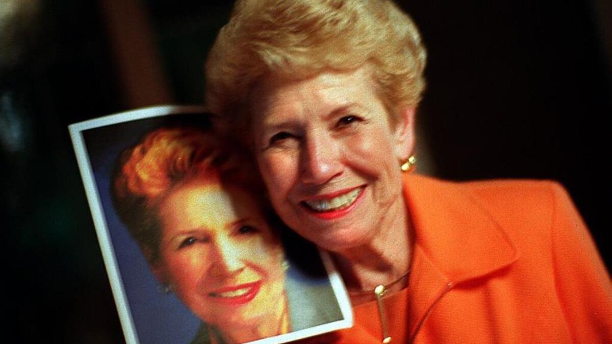 Betsy Kaplan ran for her final four-year term on the Miami-Dade County Public School Board in 2000. She won and served until 2004, a 16-year run that saw her as a leader in arts education.