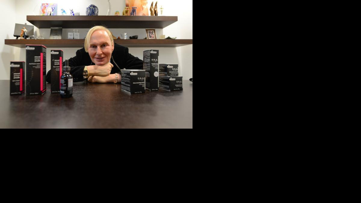 
WAR ON AGING: Dermatologist Dr. Frederic Brandt is seen here at his Coral Gables office in 2013 with new additions to his skin-care line.


