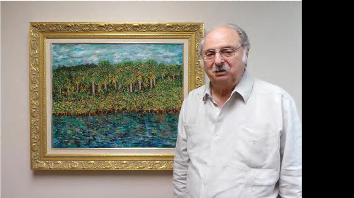 
MAN OF MANY TALENTS: Philip Mann exhibited his oil paintings of the Florida Everglades throughout South Florida. Mann, who taught at Riviera Middle School and was a professor and administrator at the University of Miami, Florida International University, Florida Memorial University and Barry University created the Entrepreneurial Institute to help people in underserved communities start their own businesses. He also co-owned the House of Learning, a private school for children with learning disabilities.
