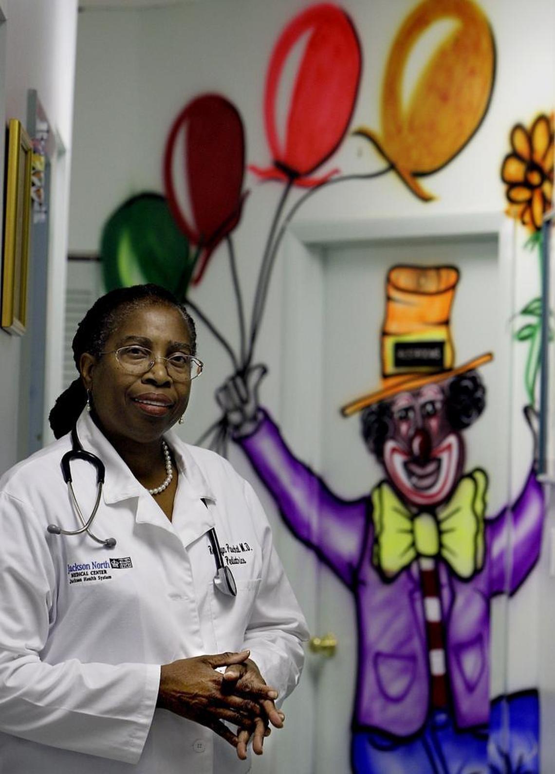 Dr. Rozalyn Paschal, in 2007, ran one of the oldest pediatric practices in South Florida at the Northside Plaza on Northwest 79th Street in Liberty City.